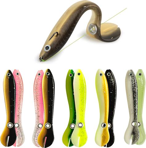 Amazon Ubitree Fishing Lures 10 PCS Soft Bionic Fishing Lure For