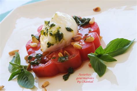 Burrata Et Tomate En Salade Assiettes Gourmandes