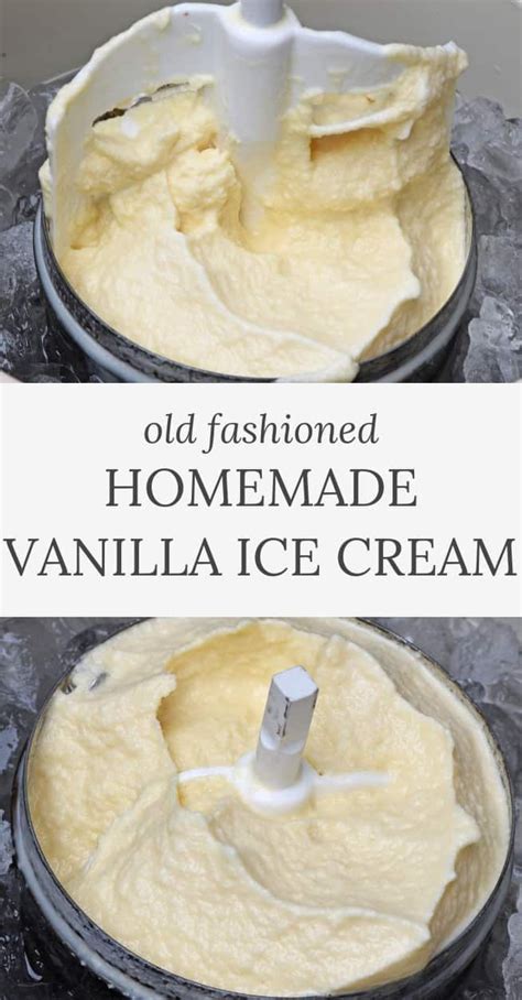 Our Old Fashioned Homemade Vanilla Ice Cream Recipe Has Been A Summer S