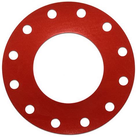 Class 150, SBR, Full Face Flange Gasket - 55ZA30|BULK-FG-120 - Grainger