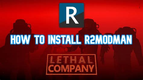 How To Install R Modman For Lethal Company And Import Export Profiles