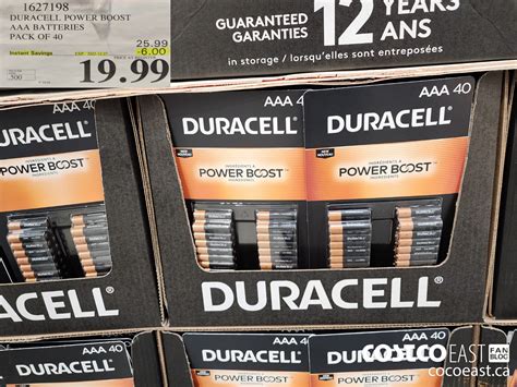 Duracell Power Boost Aaa Batteries Pack Of Instant