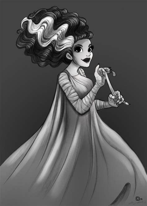 Bride Of Frankenstein By Stressedjenny On Deviantart