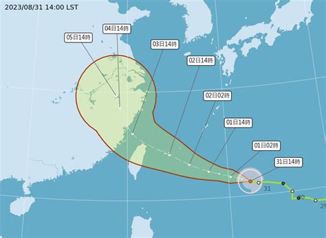 海葵路徑一夕巨變！成「西北颱」橫掃中北部 周末風雨最強時間曝 Ettoday生活新聞 Ettoday新聞雲