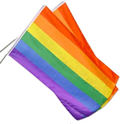 Jazzka Regenbogenfahne Rainbow Flag Homosexuell Stolz Gay Lesben Flagge