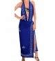 Sarong Bathing Suit Pareo Wrap Bikini Cover Up Womens Rayon Swimsuit Swimwear Vivid Blue