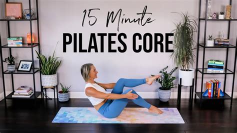 15 Minute Pilates Core Workout Quick Intense Pilates Abs Youtube