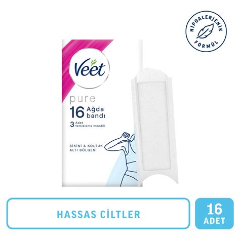 Veet Pure Hipoalerjenik Sir Ağda Bandı Bikini Koltuk Altı Fiyatı