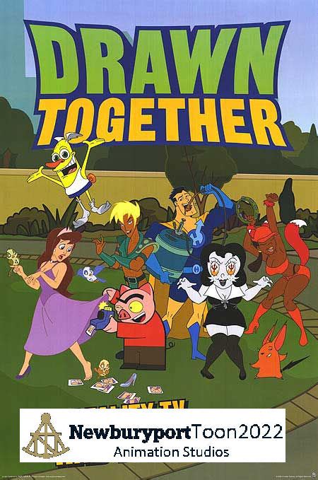 Drawn Together Nbptt2022 Poster By Newburyporttoon2022 On Deviantart