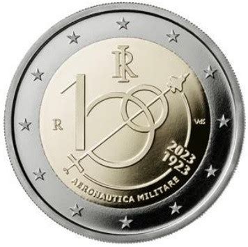 Italy 2 Euro 2023 'Italian Air Force' - Special 2 euro coins ...