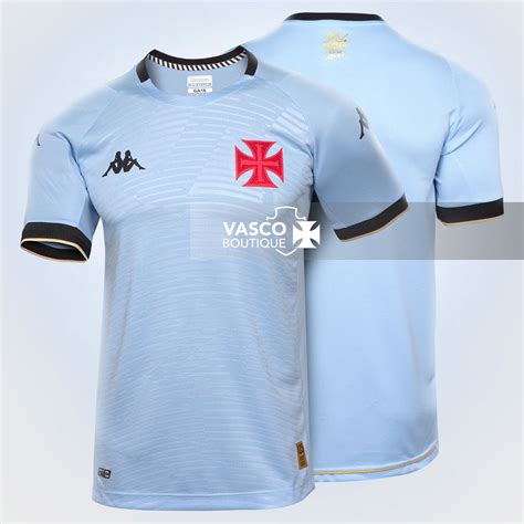 Camisa Vasco Goleiro Kappa Masculina Azul