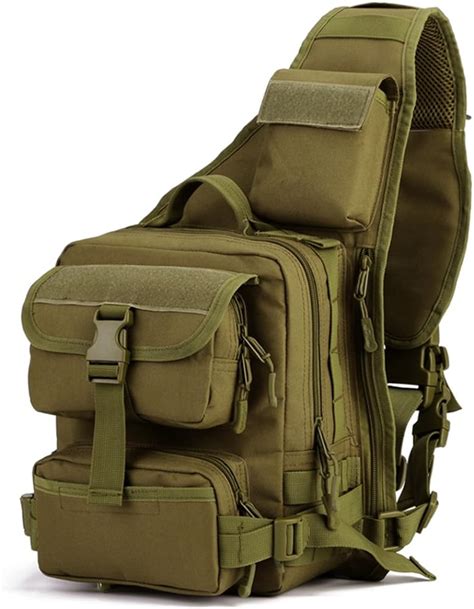 Huntvp Táctical Mochila de Bandolera Estilo Militar Mochila de Pecho