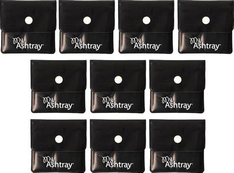 Portable Pocket Ashtray Smell Proof Pvc Small Plastic Wallets With