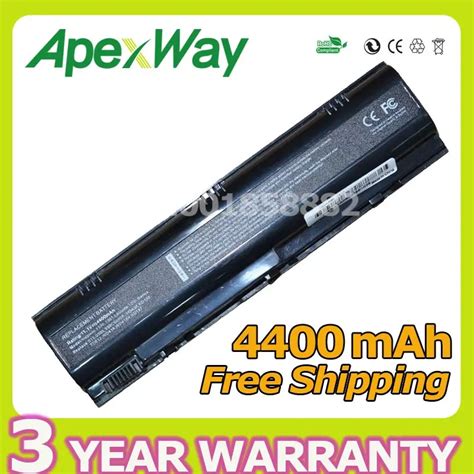 Apexway 6 Cells Battery For Dell Inspiron 1300 B120 B130 Latitude 120L