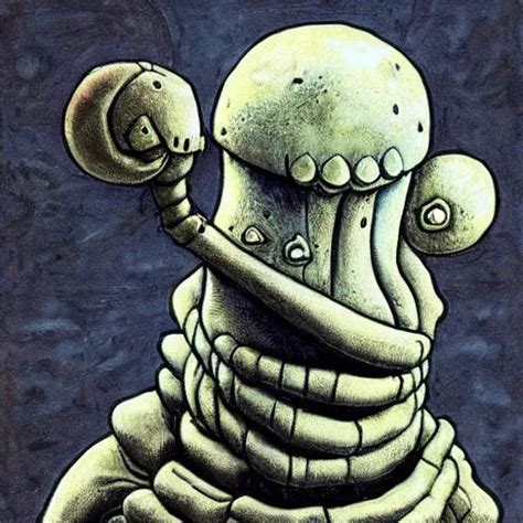 Squidward As A Dark Souls Boss By H R Giger Stable Diffusion OpenArt