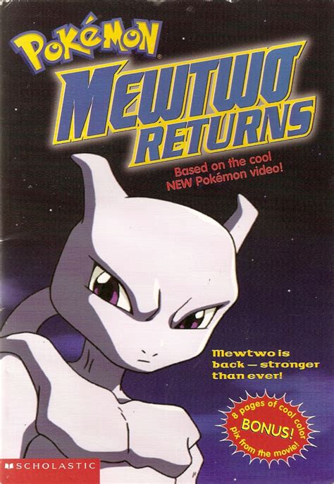 Mewtwo Returns Book Bulbapedia The Community Driven Pokémon