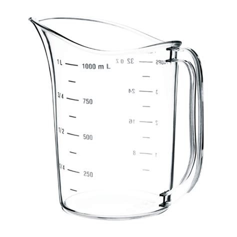 Vogue Polycarbonate Measuring Jug 1Ltr Catering Products Equipment