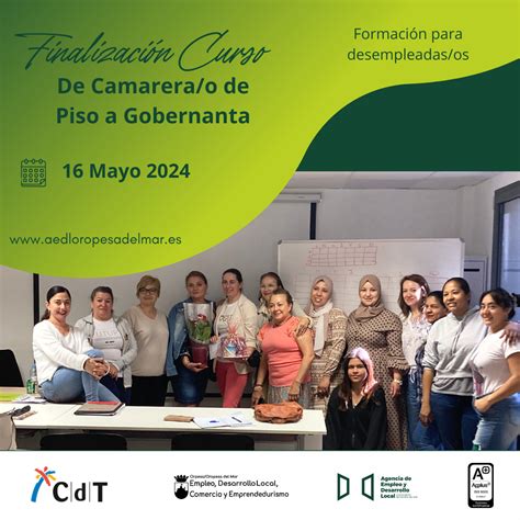 Finalización Curso De Camarera o de Piso a Gobernanta