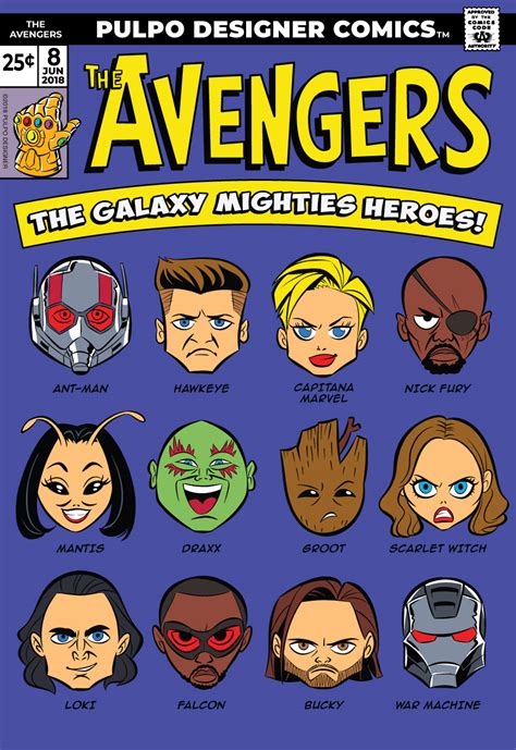Avengers Poster Series On Behance
