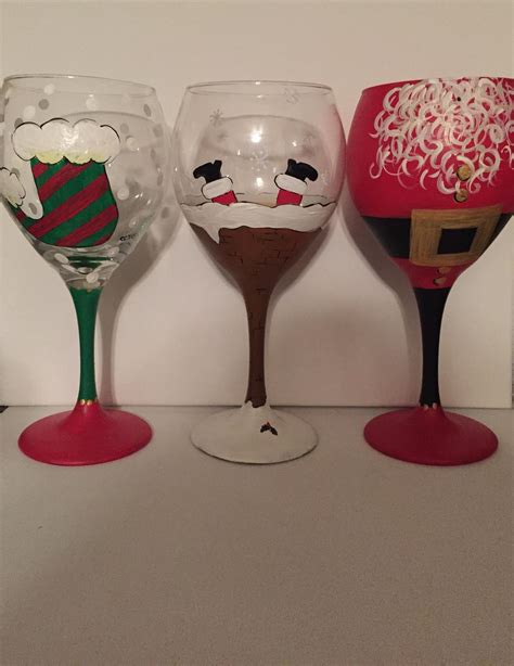 Christmas Wine Glass Paint Night Tickets In Bel Air Md United States