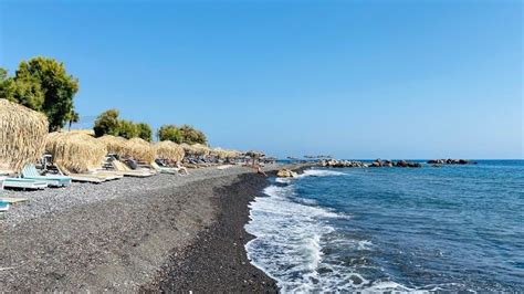 Kamari Beach, Santorini - Things to Do, Timings & Photos