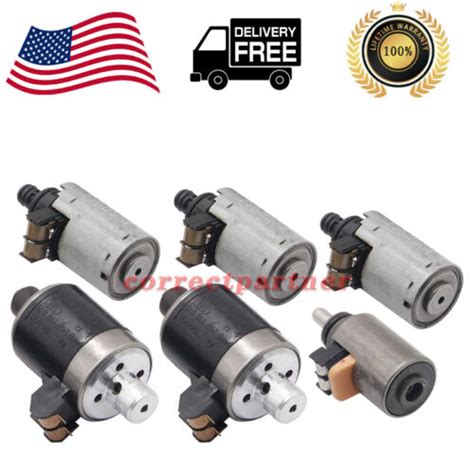 GENUINE 722 6 Automatic Transmission Solenoid Set Of 6 For Mercedes