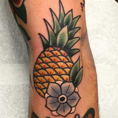 32 Perfectly Awesome Pineapple Tattoos - TattooBlend