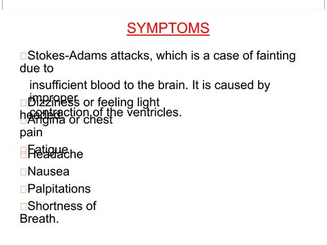 Sinus Node Dysfunction PPT