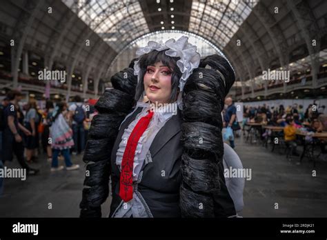 Londres Reino Unido 21 De Julio De 2023 Hyper Japan Festival En