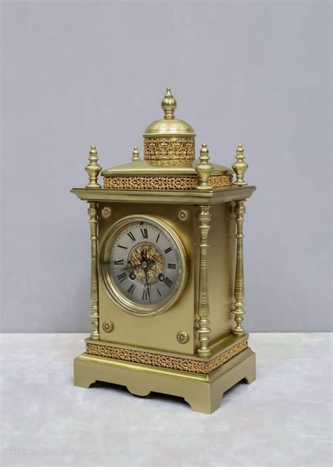 Antiques Atlas French Brass Mantel Clock By Japy Freres