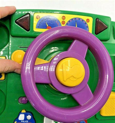 Megcos Busy Driver Childs Toy Smart Driver Steering Wheel Lights