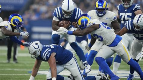 Rams Vs Colts Game Simulator 1 00 PM ET 10 1 2023 NFL Football