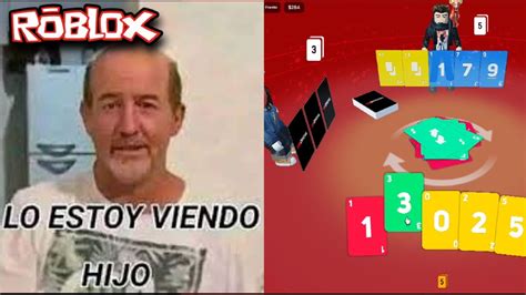 LO ESTAS VIENDO PAPA ROBLOX UNO YouTube