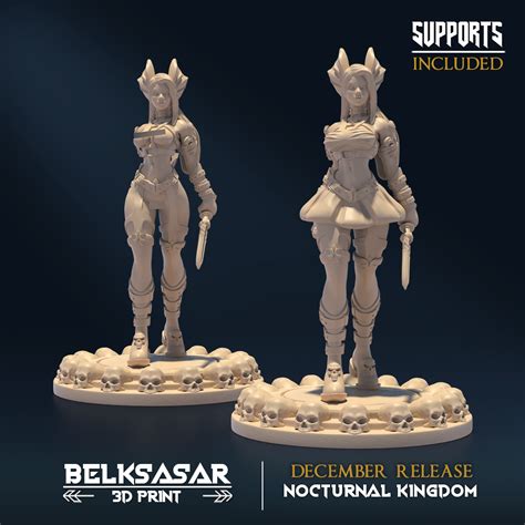 STL File Nocturnal Seductive D Nude And Normal3D Printing Design To