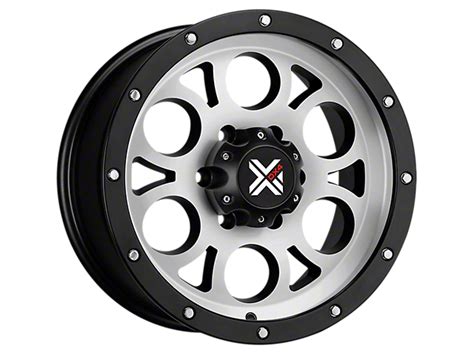 Dx4 Wheels Ram 1500 Tuff Flat Black Machined 5 Lug Wheel 17x85 6mm