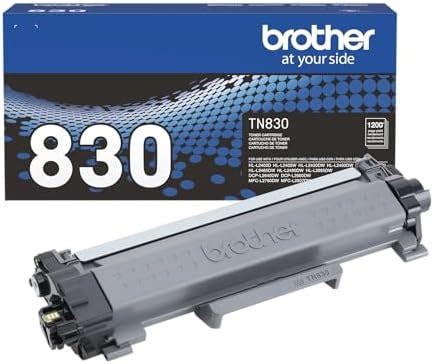 Brother Genuine TN830 Standard Yield Black Toner Cartridge For 1 200