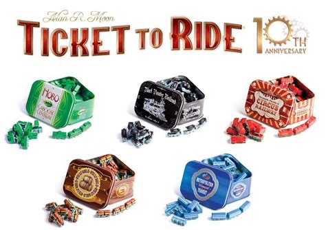 Ticket To Ride 10th Anniversary Edition Ticket To Ride 10