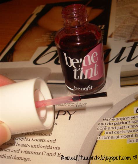 Review: Benefit Benetint | I Know all the Words