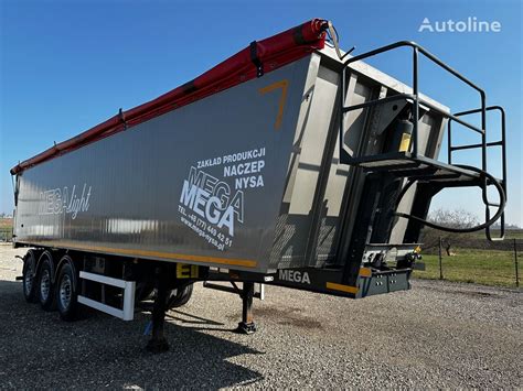 Mega NACZEPA WYWROTK 43M3 KLAPO DRZWI Tipper Semi Trailer For