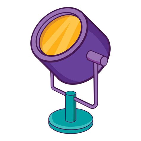 Spotlight Icon Cartoon Style 14670105 Vector Art At Vecteezy