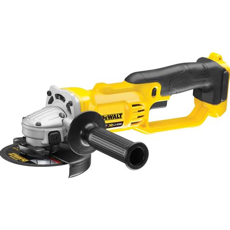 Dewalt Dcg412n Xj 18v Xr 125mm Cordless Angle Grinder Body Only Toolstation