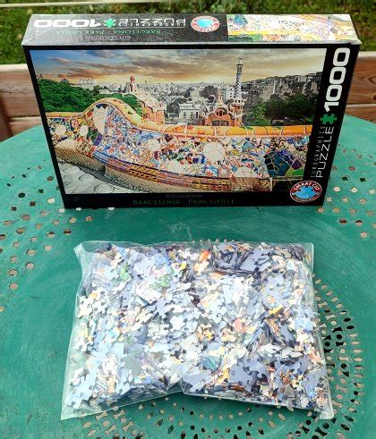 Puzzle Barcelona Parc G Ell