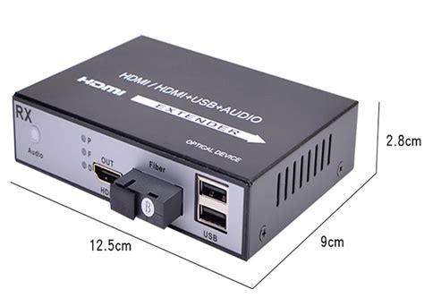 Hdmi в волоконно-оптический конвертер 1080P HDMI волоконно-оптический ...