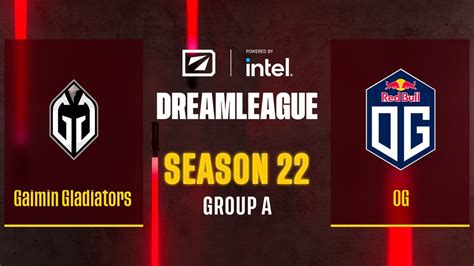 Dota2 Gaimin Gladiators Vs OG Game 2 DreamLeague Season 22