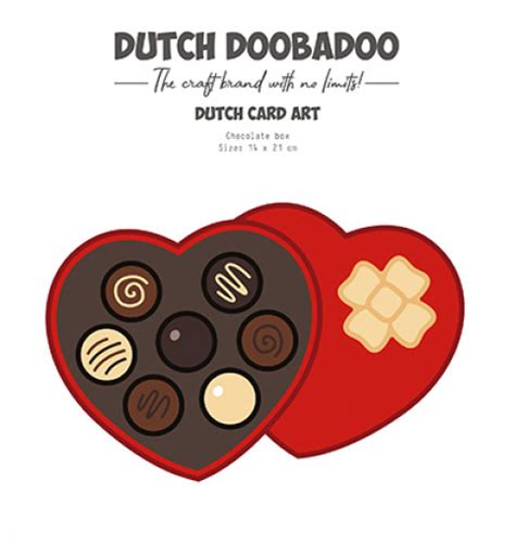 Dutch Card Art Chocolate Box Bastel Welt Schobes