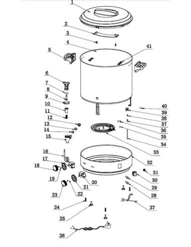 Bouton De Minuterie Pour Sterilisateur KITCHENCHEF