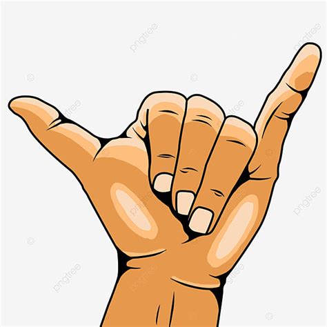 Hawaiian Shaka Clipart Png Images Shaka Hawaiian Good Luck And Friendly Gestures Shaka Gesture