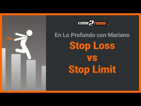 Órdenes Stop Loss vs Stop Limit Cuál deberías usar