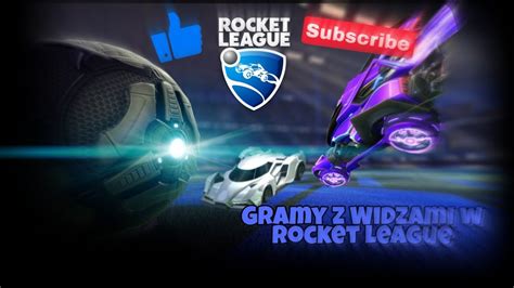 Gierki z widzami w Rocket League Pojedynek ze mną Wbjamy suby