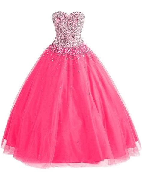 Formal Pageant 2016 Luxury Crystals Beaded Sweetheart Tulle Long